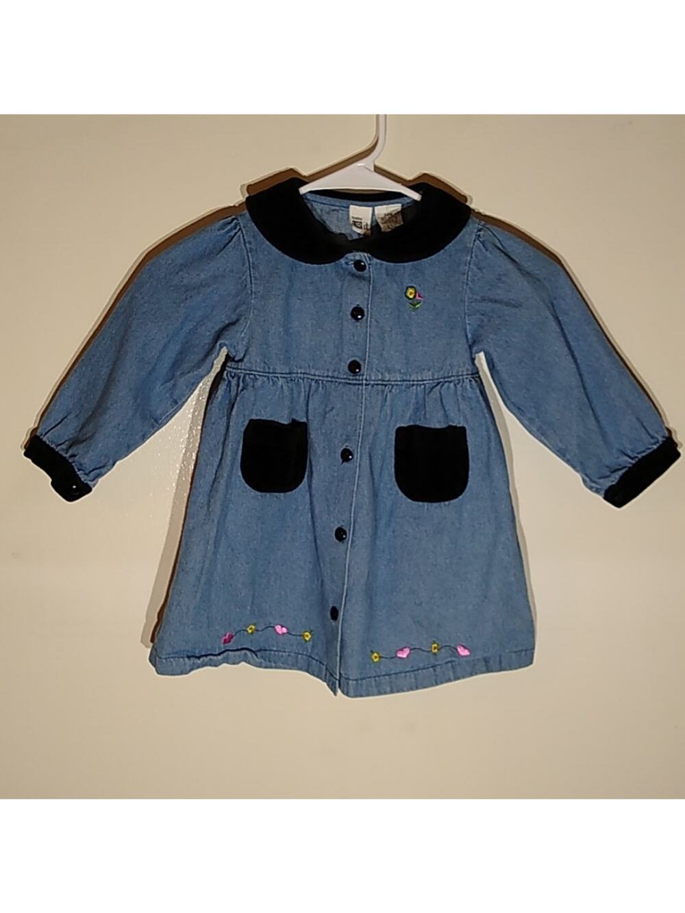 Baby UR it 24 month old denim dress